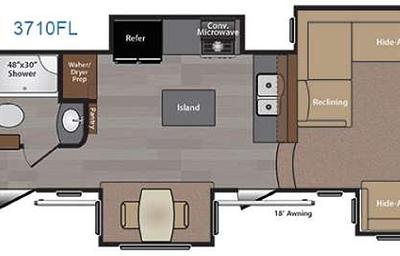 Kay-9 2016 Keystone RV Montana 3710 FL