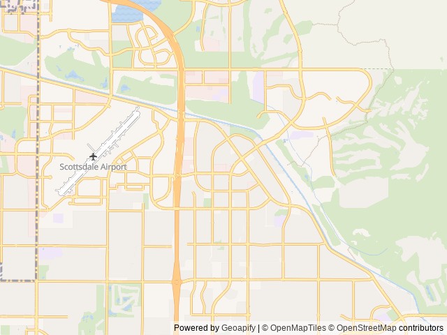 Map for Stay Put or Hit the Road near Scottsdale, AZ