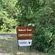 Cherry Campground sign