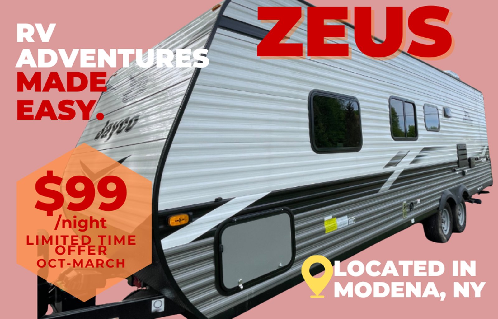 Zeus the 2022 Bunkhouse (Sleeps 8)