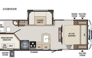 2020 Keystone RV Bullet 243BHSWE