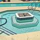 Close-up of a spa/whirlpool within the pool complex, highlighting on-site spa amenities visible on the resort’s facilities page.