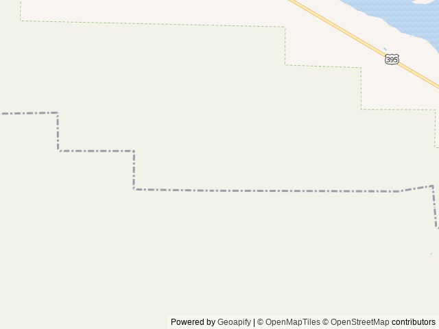Map of Black Mountain Lookout location at Blairsden, CA, United States
