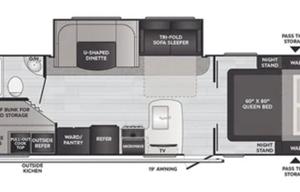 2023 KEYSTONE PASSPORT SL ULTRA LITE M268 BH