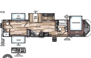 2022 Forest River RV Wildwood Heritage Glen 356QB RV rental photo 3