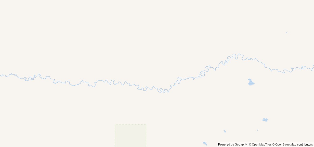 Map of Paulo Reservoir location at Glasgow, MT, United States