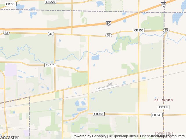 Map for Premier Suite South near Lancaster, NY