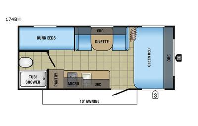 2017 Jayco Jay Flight SLX 174BH