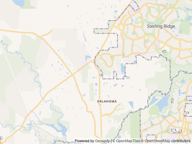 Map of Timber Ridge RV Village location at Magnolia, TX, United States