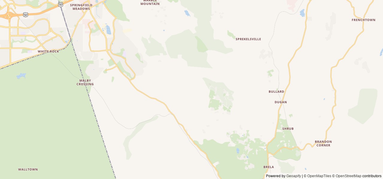 Map for Spacious Clean 27.5' Travel Trailer w/ slide-out near Shingle Springs, CA