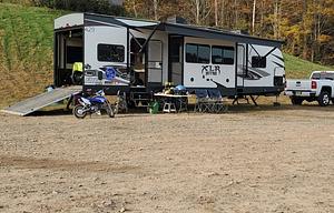 Enjoy our toyhauler!