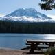 Takhlakh Lake picnic table