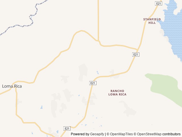 Map of Browns & Bows / Barns at Willow Creek location at Browns Valley, CA, United States