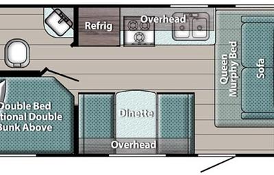 22FT Gulf Stream Ameri-Lite | Family Friendly