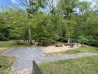 G1, Loop: Cave Mountain Lake Group Camp