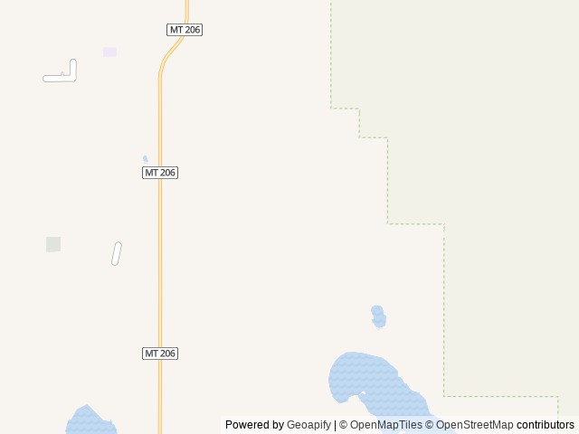 Map for 2022 Thor Motorhome near Columbia Falls, MT