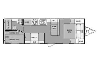 2022 Coleman 274BH travel trailer
