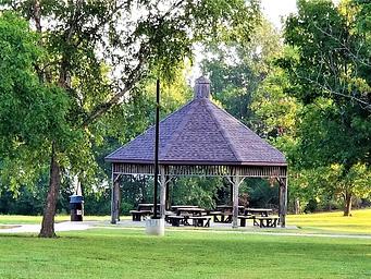Gazebo at the Spillway Recreation Area