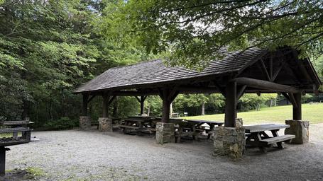 Pink Beds Picnic Shelter
