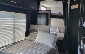 Lucy the Grey Wolf w/bunkhouse family Camper