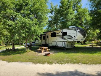 All Sites are Full Hook Ups - We also offer Oversized Pull Throughs and Waterfront Sites