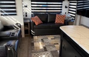 Joe and Jaimee's pet friendly camper rental