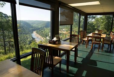 View from Buffalo Point Restaurant