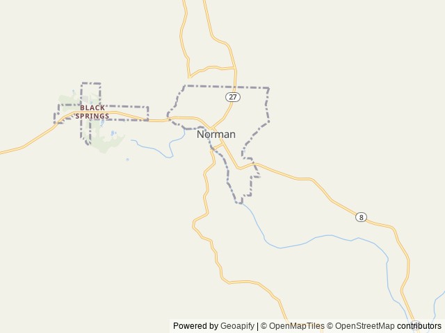 Map for 2025 Wildwood FSX 266BHLE near Caddo Gap, AR