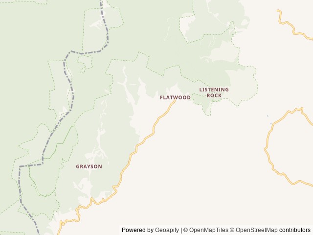 Map of Glamping Wild location at 28675, NC, United States