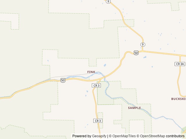 Map of Royal Gorge Yurts location at Canon City, CO, United States