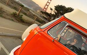 "RELL SUNN" Classic Volkswagen Pop Top Camper Van