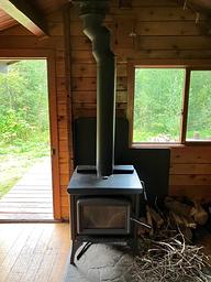 Caribou Creek Cabin interior