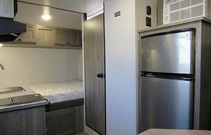 Small Camper with Optional E-Bike
