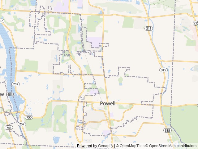 Map for Nomadic Nature Rentals w Luxury Amenities (R-pod) near Berlin Township, OH