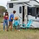 RV at a campsite
