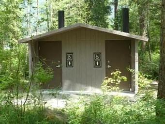SOUTH DICKEY LAKE-Vault toilet