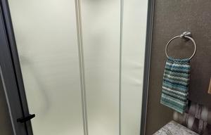 The 2 bathroom RV. No more waiting in line.