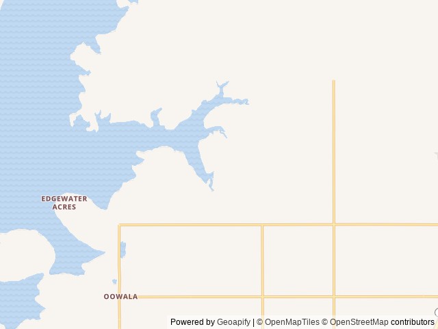 Map of Blue Creek location at Claremore, OK, United States