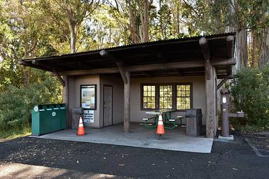 Sheltered picnic area