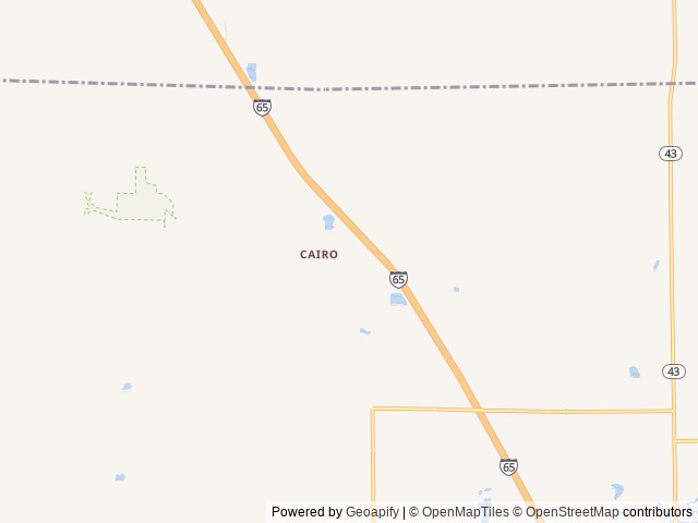 Map for CozyCruiser near West Lafayette, IL