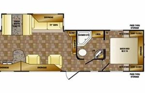 2015 CrossRoads RV Zinger ZT30RK
