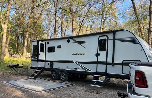 Dog Friendly Travel Trailer