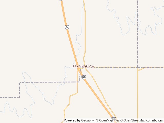 Map of Country Corners RV Park location at Caldwell, ID, United States
