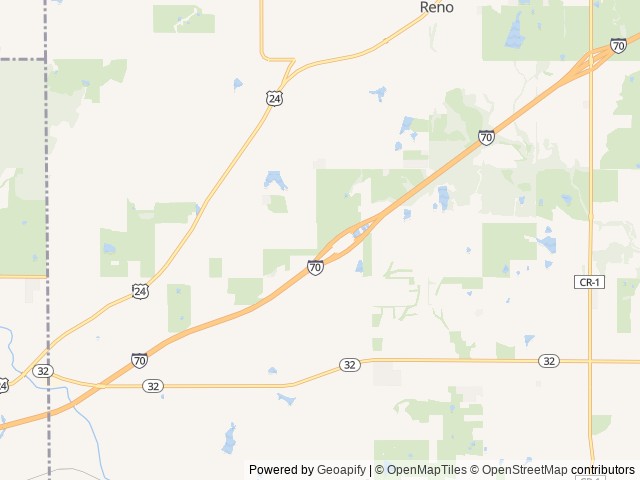 Map for 2021 Forest River Grey Wolf RV DBH23 near Lawrence, MO