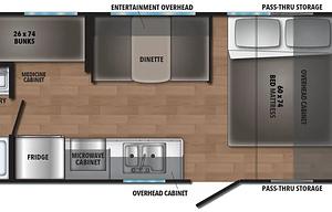 2021 Shasta Family Bunkhouse