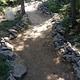 Path to rock steps.