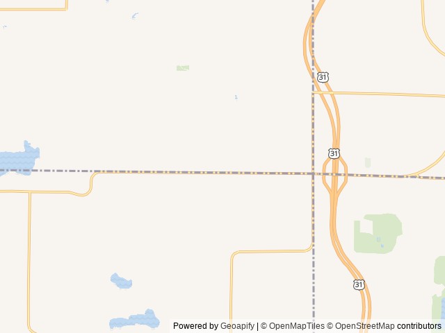 Map of Holiday Camping Resort location at New Era, MI, United States