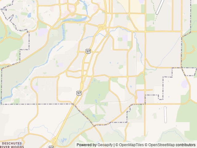 Map for 2021 Winnebago RV Hike 172BH near Bend, OR