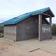 On-site flush restrooms.