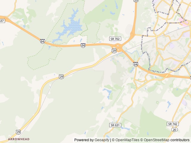 Map for 2016 TAG XL Max - Teardrop Trailer near Charlottesville, VA